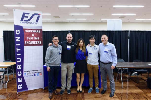 FSI Team: Mr. Jason Mak, Mrs. Jun Gunthardt, Mr. Darren Tung, Mr. Takashi Koizumi and Mr. David Hart, with support from our HR Manager, Mrs. Karla Corral attended a very successful UCSD Career Fair.