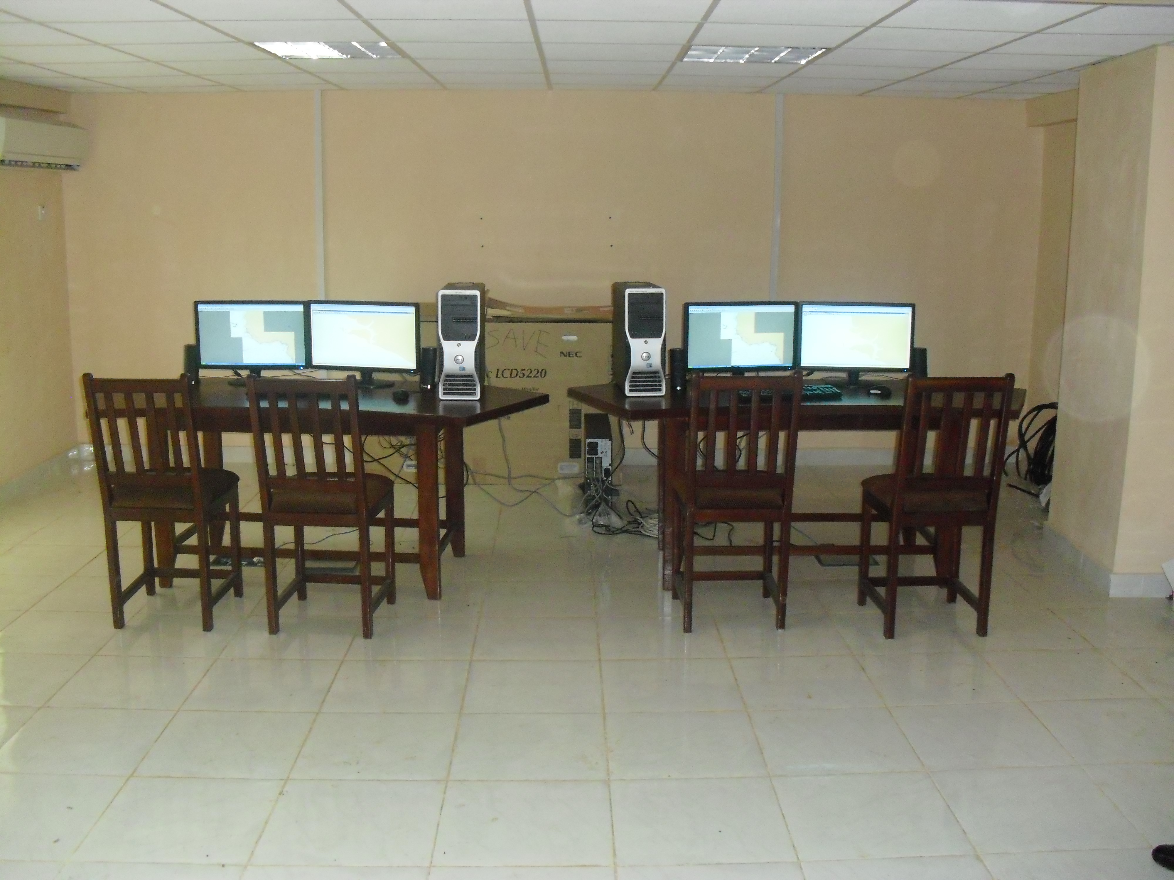 control center for coastal surveillance and border control